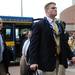 Michigan linebacker Jake Ryan makes his way into the stadium before the start of the season home opener against Central Michigan at Michigan Stadium on Saturday, August 31, 2013. Melanie Maxwell | AnnArbor.com